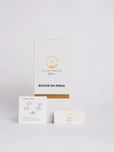 Kit de 500gr bougie en perle de cire 30 meches coton cires incluses.