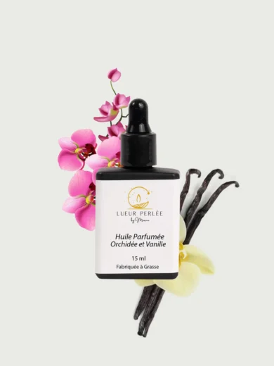 Huile parfumee bougie Orchidee & Vanille